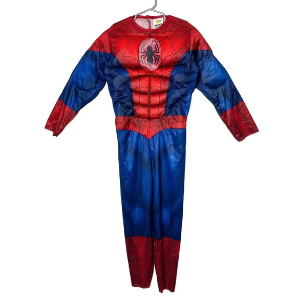 Big Boy Spiderman Halloween Costume Size Medium - Picture 1 of 8